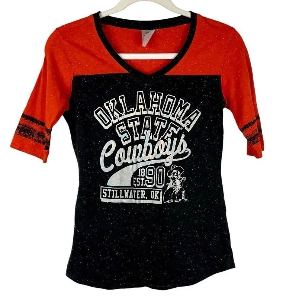 Rivalry Threads Oklahoma State University Cowboys Baseball Shirt Small